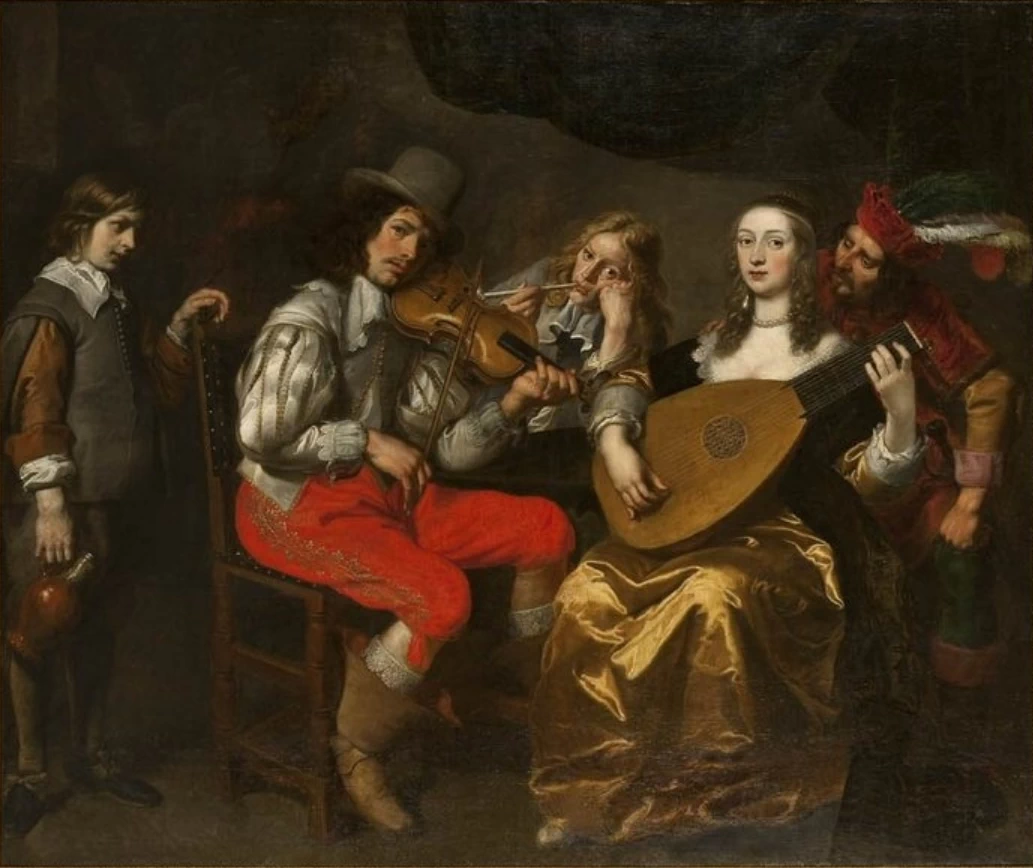 Il concerto - Musée des arts décoratifs, attribuito